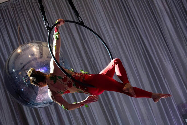 Aerial Hoop at Tampa Bay Convention Center