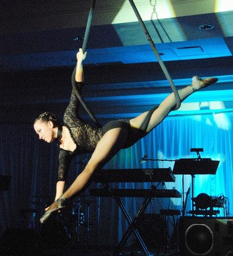 Aerial Sling at Corporate Party